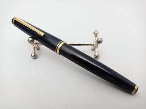 KAWECO 37 Black Piston Fountain Pen 14K EF Gold Nib Vintage 60s RARE - Picture 10 of 10