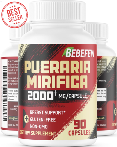 Pure Pueraria Mirifica Root Extract 2000mg Capsules Women’s Health Skin Hair 3-M - Picture 10 of 12