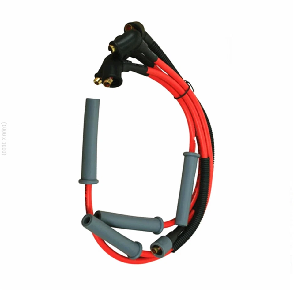 Kit de cables de bujía de bajo ohmio de 8 mm para Mazda B2600 1989 1990 1991 1992 1993 1994 Foto 4 de 4