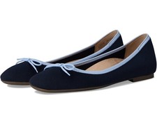 Vionic Klara Knit Skimmers Ballet Flats- Navy / Womens 11