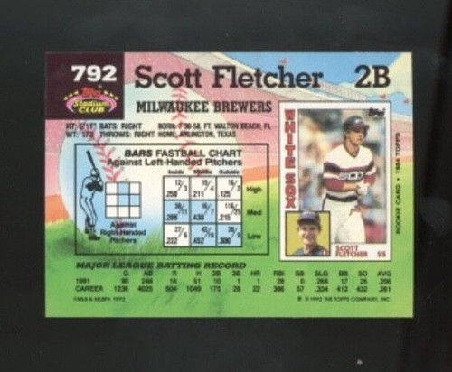 1992 Stadium Club Baseball, Card Variants, # 751 to # 900, U-PICK, NM/M, RB4 - Picture 135 of 433