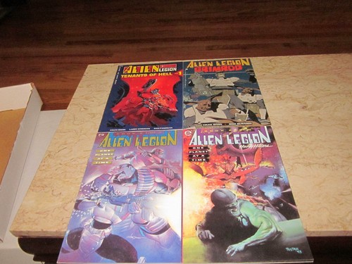 Alien Legion Four Book Lot, Prestige Format Books