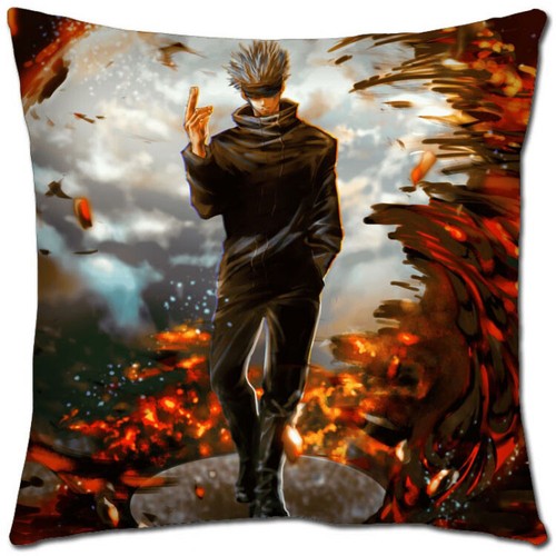 Jujutsu Kaisen - Satoru Gojo Infinite Void Square Cover Pillow Case NEW Sham - Picture 2 of 2