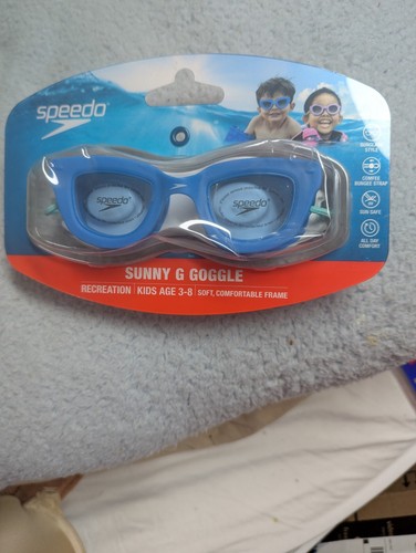 speedo sunny G Kinderbrille neu blau