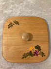 Wooden Basket Lid ONLY Medium Berry Basket Accessories 7.5" Wide Floral Akron PA