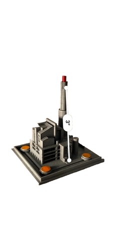 Eyepop Designs 4 Gebäude Maßstab 1:450 funktioniert mit NECA Sh Monsterarts - Bild 6 von 9