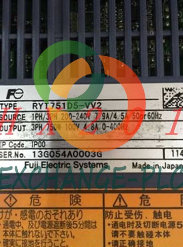 Controlador Fuji RYT751D5-VV2 NUEVO 1 PIEZA - Imagen 2 de 2