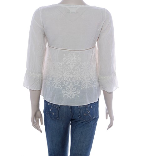 Odd Molly Snowfall Top Peach | 21795 D | Size S - Picture 6 of 8