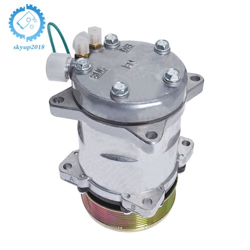 Compresor de aire acondicionado con embrague CO 9537C para Jeep Cherokee 1985 1986-1990 2,1 L 2,5 L - Imagen 8 de 14
