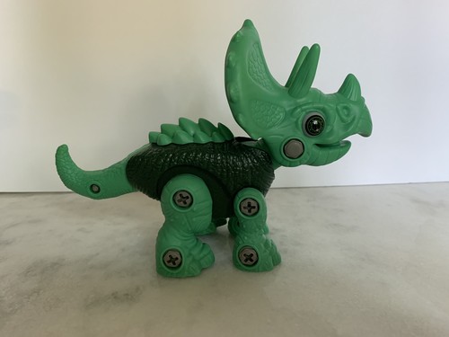 Dinosaur Planet 3 Figures Mix And Match  Take Apart with Electric Drill Toddlers - Picture 10 of 19