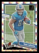 2023 Donruss Sam LaPorta #12 The Rookies Detroit Lions