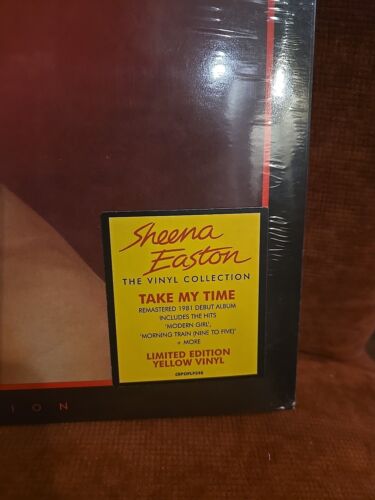 Take My Time Yello Vinyl by Easton, Sheena (Record 2023) Sealed! Brand New - Picture 2 of 5