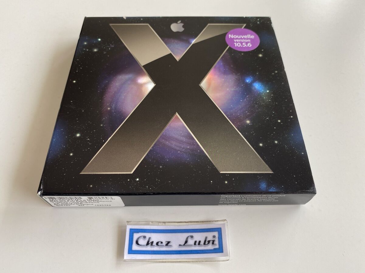 Mac OS X Leopard Version 10.5.6 (MC094F/A) - DVD - Macintosh Mac OS X Leopard Version 10.5.6 (MC094F/A) - DVD - Macintosh