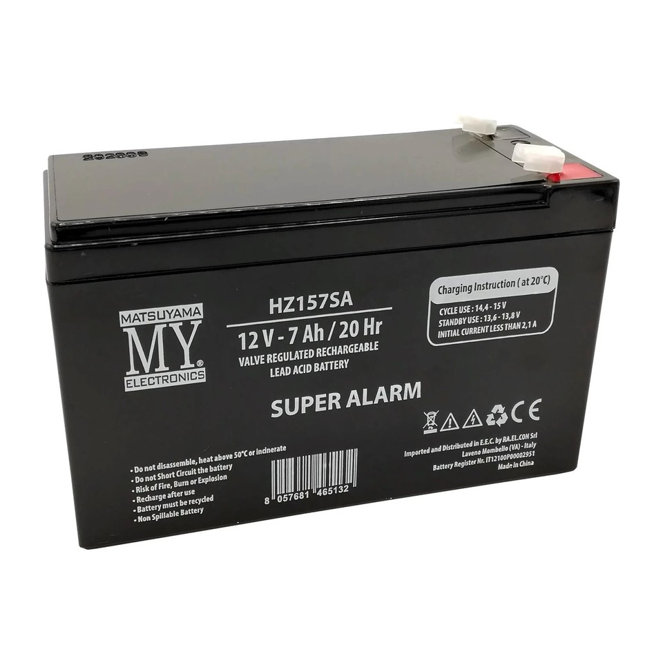 Batteria Auto 52 Ah Batteria AGM 12V 7Ah Italiana - Per UPS - Foto 3