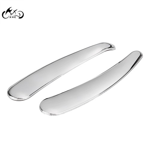 4X Chrome Swingarm Frame Inserts Set For Harley Softail Deluxe FLSTN 2008-2017 - Picture 7 of 11