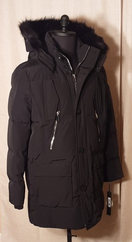 Neu mit Etikett Karl Lagerfeld Paris Herren Parka Mantel Kunstfell Kapuze Größe L. - Bild 4 von 12