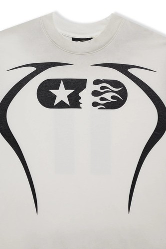 Hellstar Studios Warm Up T-Shirt White - Picture 3 of 8