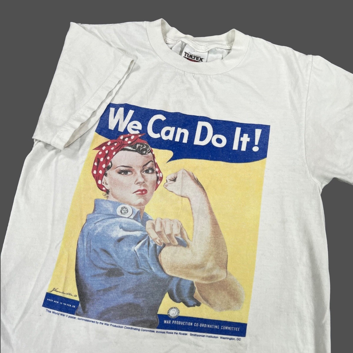 Women's Rosie The Riveter We Can Do It Retro Ww2 Tee T-Shirt Women's Rosie The Riveter We Can Do It Retro Ww2 Tee T-Shirt