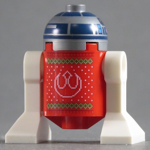 LEGO® STAR WARS™ Figur Astromech Droid, R2-D2 - Holiday Sweater Minifigur SW1241 - Bild 2 von 2