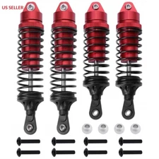 4PCS RC CAR ALLOY FRONT REAR SHOCK ABSORBER For 1/10 Slash 4x4 Parts