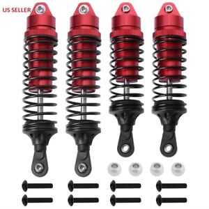 4PCS-RC-CAR-ALLOY-FRONT-REAR-SHOCK-ABSORBER-For-1-10-Traxxas-Slash-4x4-Parts