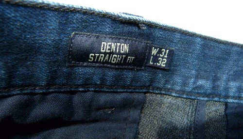 Tommy Hilfiger DENTON Jeans Straight Fit Mens Size W31 L32 Blue Denim 31in - Picture 3 of 7