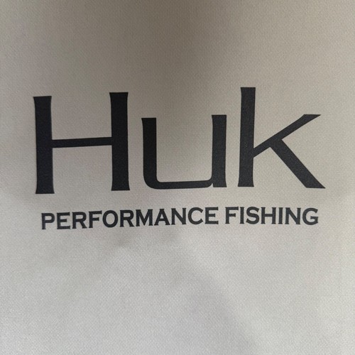 Camisa de pesca Huk Performance manga larga gris absorbente de humedad XL - Imagen 6 de 8