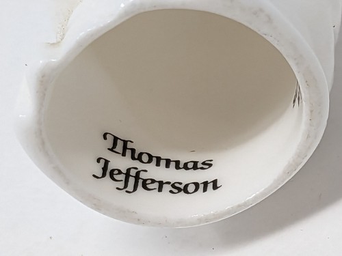 FINGERHUT UNBEMALT FIGUR KOPF SUTHERLAND ENGLAND 1980ER THOMAS JEFFERSON SELTEN - Bild 6 von 7