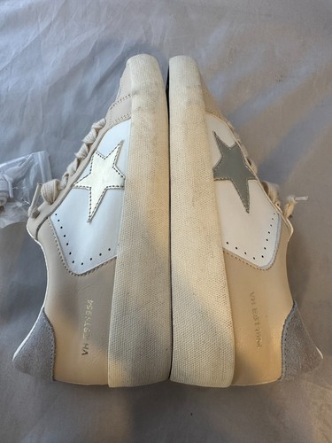 BASKETS VINTAGE HAVANA KENNA, blanc/chameau/or, femme taille 6 NEUVES - Photo 5 sur 7