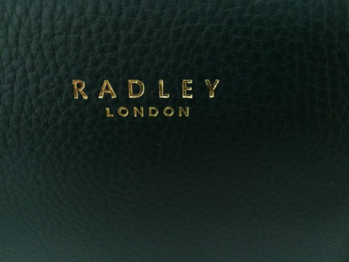 Radley Dark Green Bag Medium Zip Top Multiway Satchel Bag Anchor Mews Handbag - Picture 6 of 12