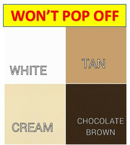 Won't Pop Off Split King California King Beige Creme Weiß 0, 4 Kissenbezüge - Bild 16 von 18