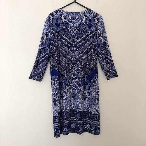 Tiana B Size M Size (12-14) Ladies Dress Multi- Coloured 3/4 Sleeves - Picture 5 of 8