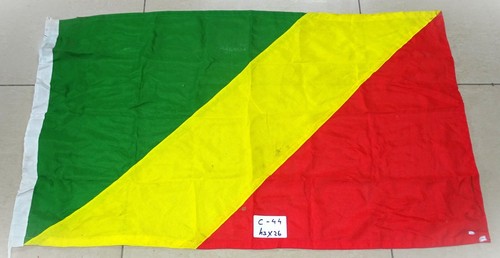 The national flag of the Republic of The Congo ,  Country Banner FLAG (43X26cms) - Picture 1 of 5