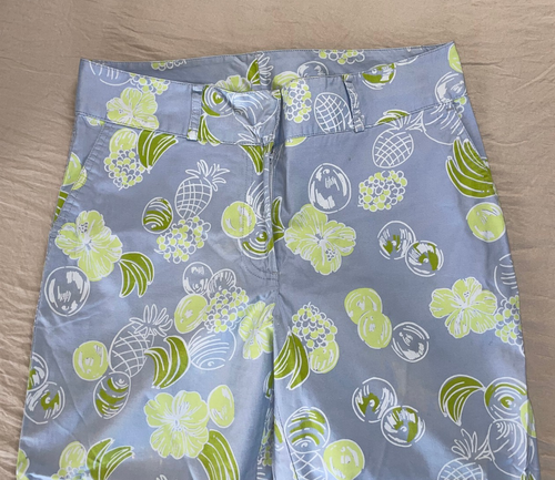 Pantalone chino donna Lilly Pulitzer leggero cotone elasticizzato taglia 4 usato in ottime condizioni! - Foto 3 di 7