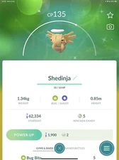 Shiny Shedinja - PTCs - Read Description