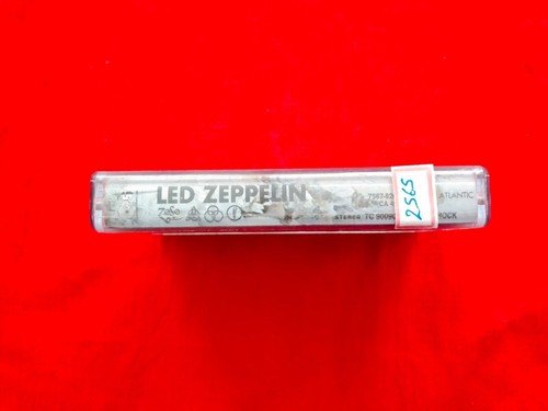 Led Zeppelin IV album Black Dog RARE orig Cassette tape INDIA indian insert 2002 - Picture 2 of 5