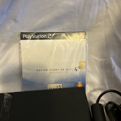 Vintage gebrauchte Sony PlayStation 2 in OVP und versiegelter Startup Disc - Bild 4 von 16