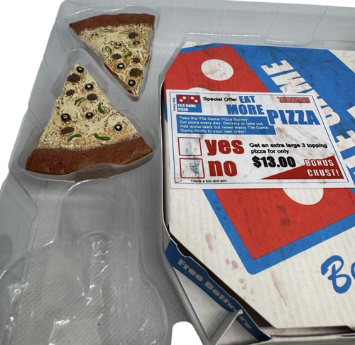 NECA TMNT 1/4 Scale Movie Accessories 1 Pizza Box 4 Pizza Slices 1 Chips Bag - Picture 3 of 7