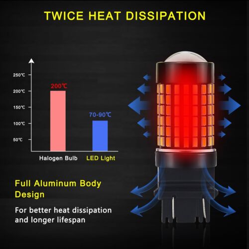 Switchback DRL Parking Signal + Side Marker LED Bulbs for 1997-2004 Corvette C5 - Picture 5 of 12