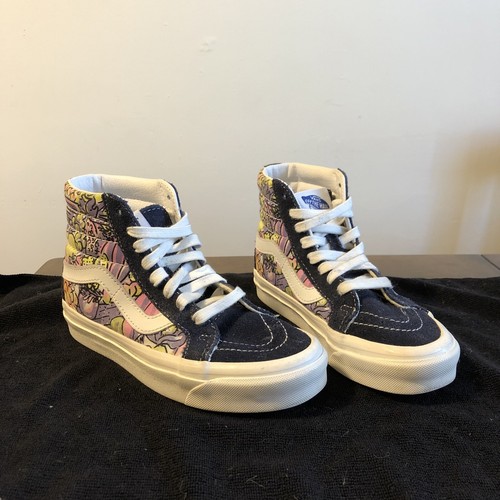Neu Vans Anaheim Factory Sk8-Hi 38 DX Skateschuhe VEGGIES PRINT Damengröße 5,5 - Bild 1 von 8
