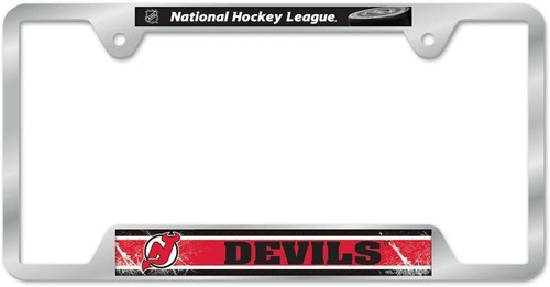 New Jersey Devils License Plate Metal Frame (003)
