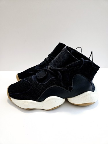 Adidas Crazy BYW 2 Mens Shoes Sz 5.5 Blue White Athletic Mid Trainer Sneakers - Picture 1 of 10