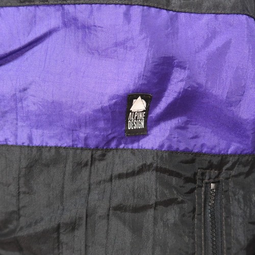 Vintage Alpine Design Ski Snow Jacket Coat Mens XL Goose Down 90s Streetwear - Picture 2 of 13