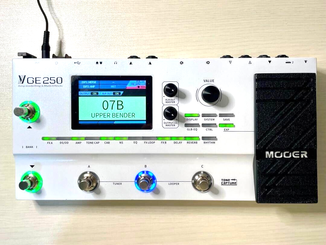 ジャンク　MOOER GE250 MOOER GE250 Multi-Effects Pedal | eBay