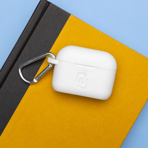 Oklahoma Sooners Engraved Silicone Case Cover for Apple AirPods Pro 1 & 2 - Picture 7 of 11