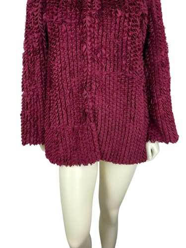 NEW Byron Lars Beauty Mark Fringe Jacket Size 2 Ruffle Art to Wear Flare Sleeve - Picture 6 of 12