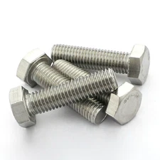 1pcs M9 M7 hexagon screws 1mm pitch bolts hex head SUS304 thread nails screw