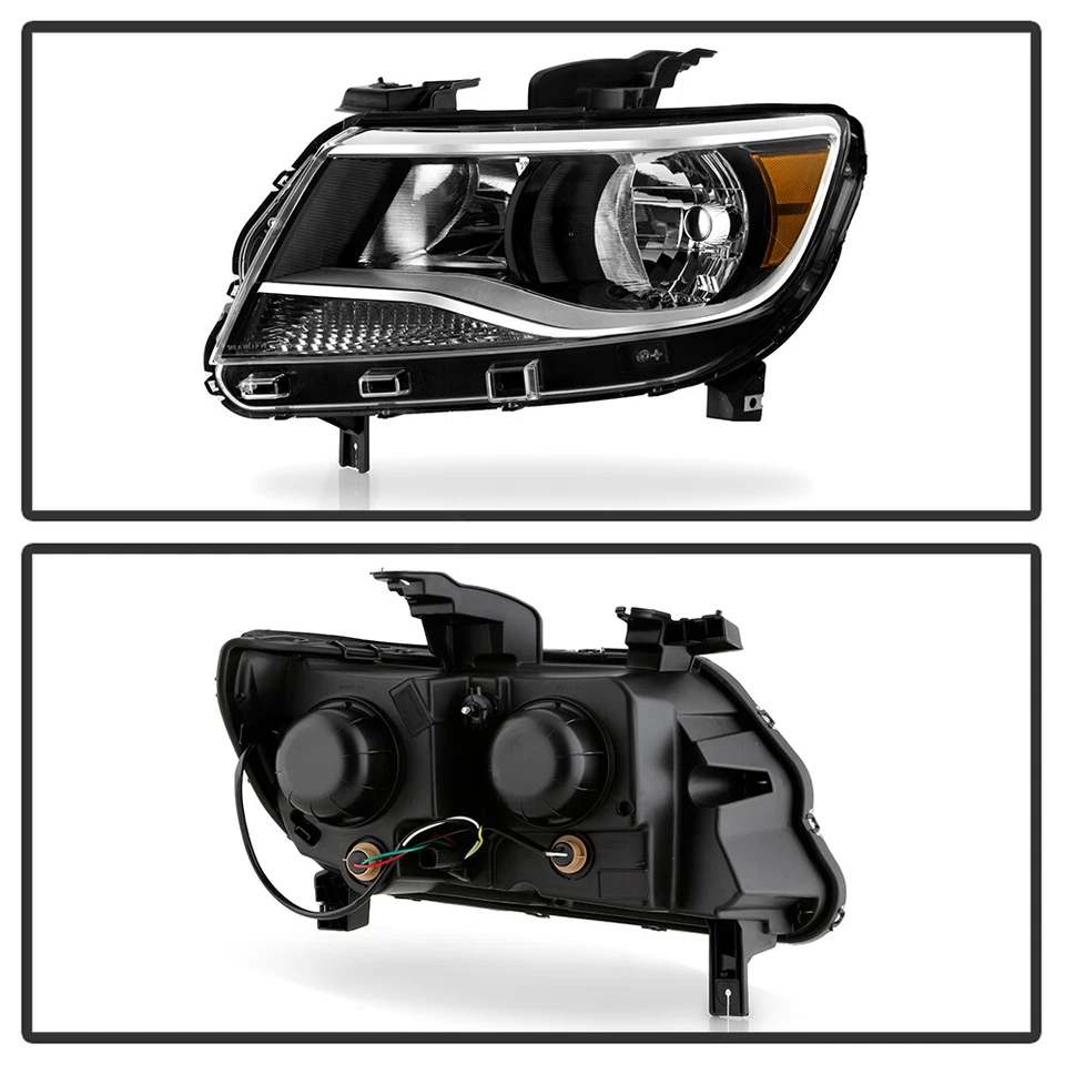 2015-2021 Chevy Colorado Headlights Headlamps w/Bulb Aftermarket Left+Right - Изображение 3 из 4