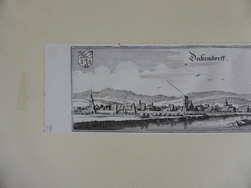 Matthäus Merian Kupferstich Bayern Deggendorf 18. Jhdt. (126) - Picture 4 of 16