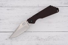 Mick Strider SnG DGG Black Cherry / Antique – Bowie MagnaCut 3/4 Dagger Grind